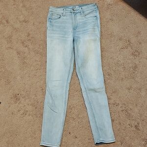 EUC Old Navy Extra High Rise Rockstar Skinny